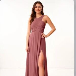Azazie Desert Rose Brandie Dress (Size 20)
